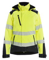 Softshell Winterjas High-Visibility 4401 Dames - High Vis Geel/Zwart