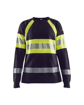 T-shirt Lange Mouwen Multinorm High-Visibility Dames 3494