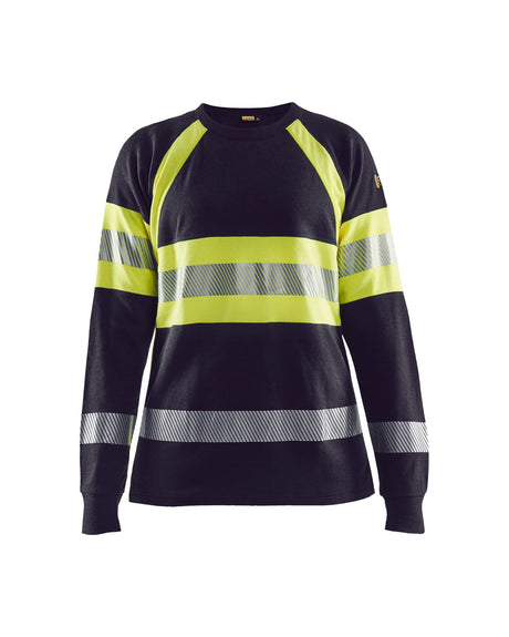 T-shirt Lange Mouwen Multinorm High-Visibility Dames 3494