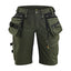 Short X1900 Dames - Donker herfstgroen/Zwart