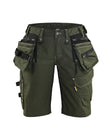 Short X1900 Dames - Donker herfstgroen/Zwart