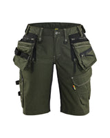 Short X1900 Dames - Donker herfstgroen/Zwart