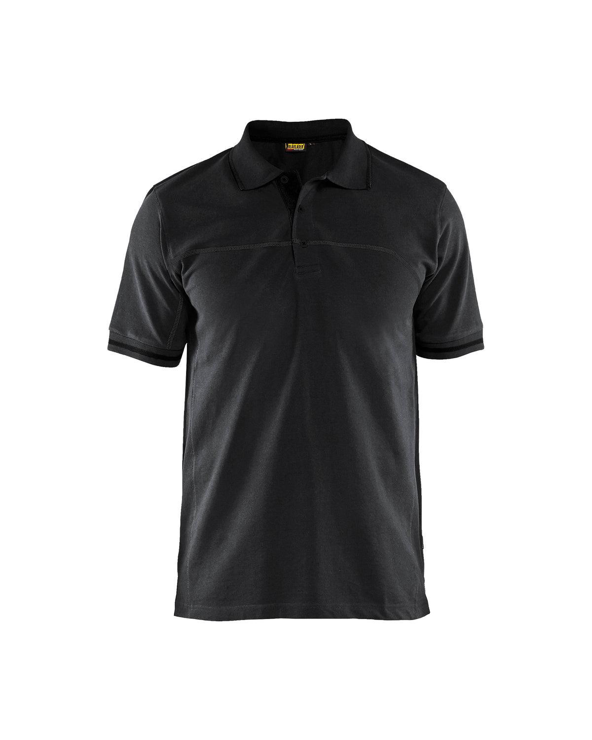 Poloshirt 3389 - Zwart/Donkergrijs