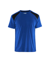 T-shirt Industrie 3379 - Korenblauw/Zwart