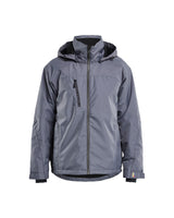Lichtgewicht winterjas 4890 - Medium grijs/Zwart