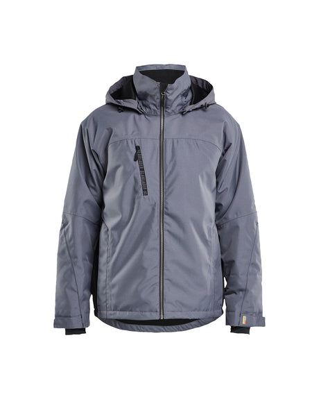 Lichtgewicht winterjas 4890 - Medium grijs/Zwart