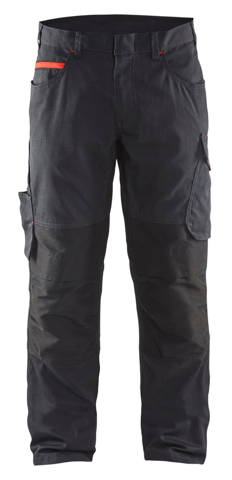 Service Werkbroek Stretch 1495 - Zwart/Rood