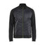Hybride sweatshirt met rits 3418 - Zwart/High Vis Geel