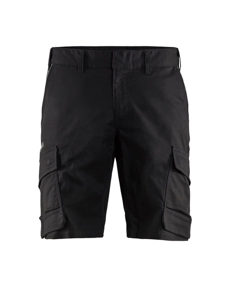 Short Industrie 1446 - Zwart/Donkergrijs