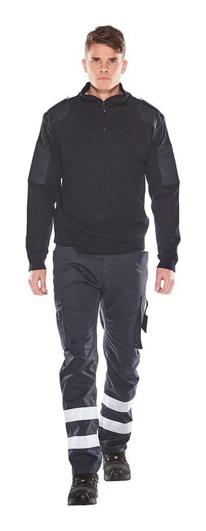 MASCOT Unisex Gebreide Trui Met Korte Rits 17205-939