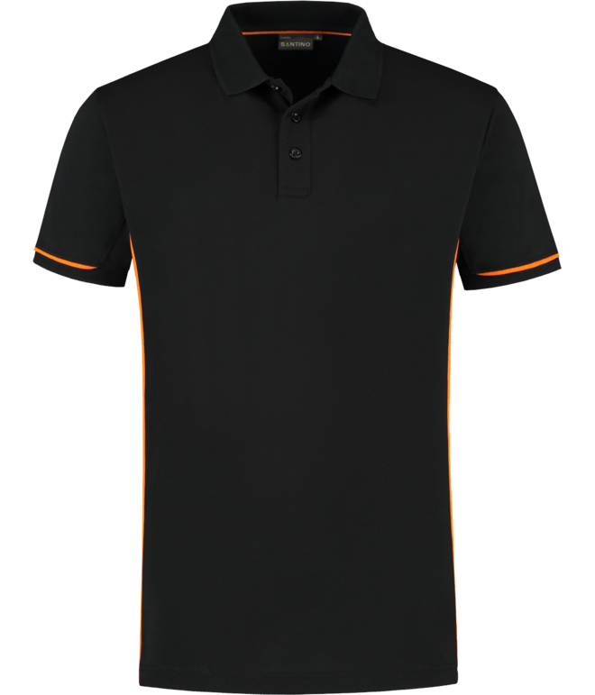 Carsen Unisex Poloshirt van Polyester en Katoen