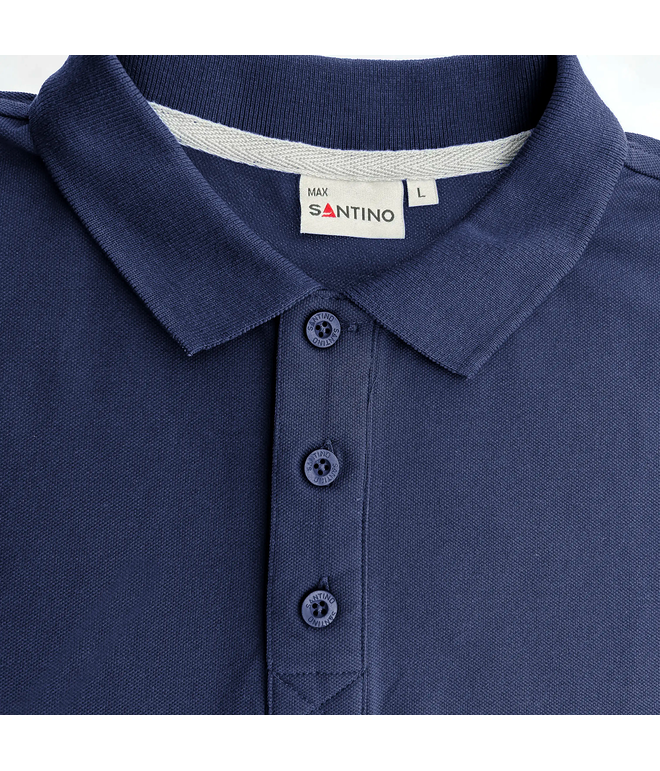 Max Unisex Poloshirt van Katoen en Polyester