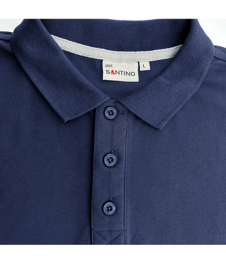 Max Unisex Poloshirt van Katoen en Polyester