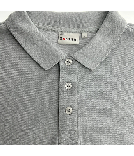 Max+ Unisex Poloshirt van Katoen en Polyester