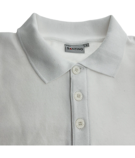 Robin Unisex Polosweater van Katoen en Polyester