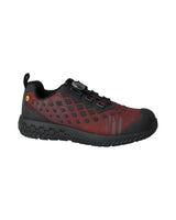 Veiligheidsschoenen laag F0650 - 2409 - herfstrood/zwart