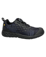 Veiligheidsschoenen laag F0650 - 8509 - steenblauw/zwart