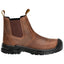 Veiligheidsschoenen hoog F1000 - 5409 - notenbruin/zwart