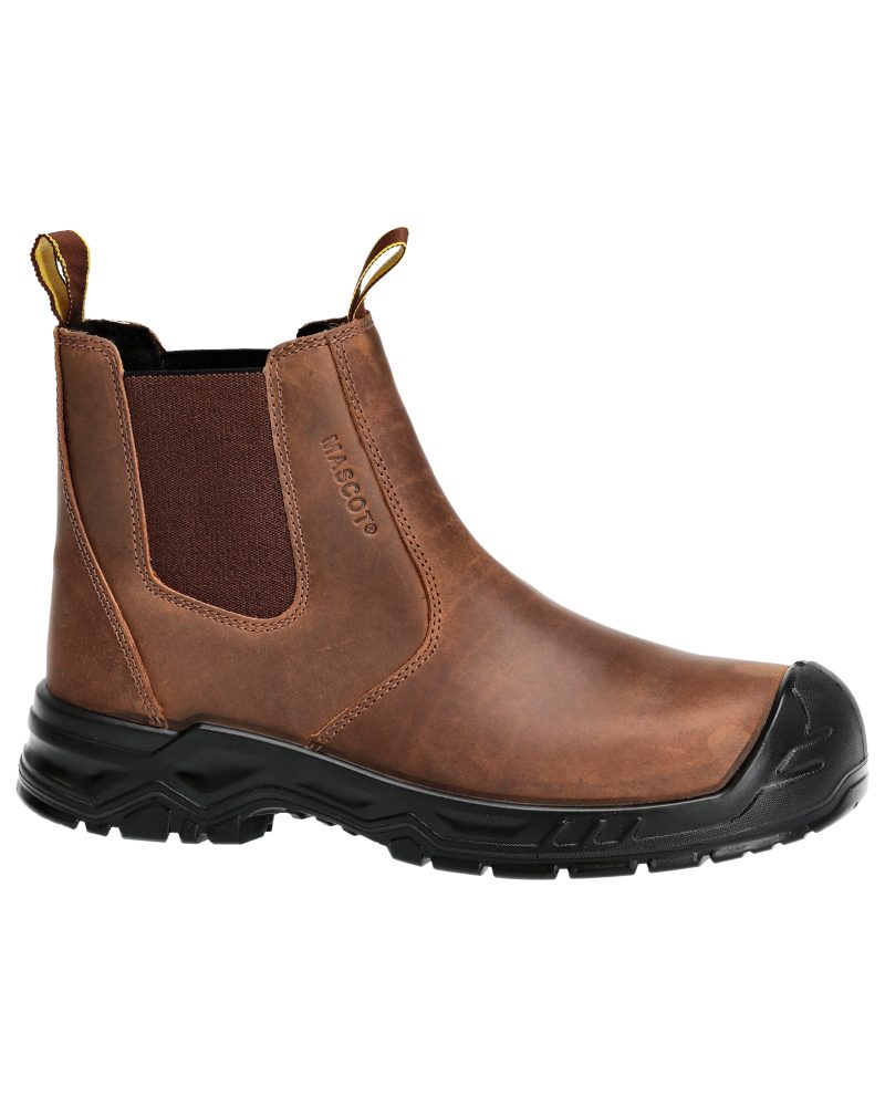 Veiligheidsschoenen hoog F1000 - 5409 - notenbruin/zwart