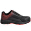 Lage veiligheidsschoenen S3S F1500 - 09202 - zwart/signaalrood