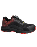 Veiligheidsschoenen laag F1501 - 09202 - zwart/signaalrood