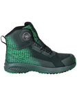 Veiligheidsschoenen hoog F1502 - 03333 - groen/helder groen