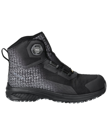 Veiligheidsschoenen hoog F1502 - 09 - zwart