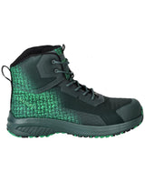 Veiligheidsschoenen hoog F1503 - Groen/heldergroen (03333)