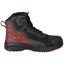 Veiligheidsschoenen hoog F1503 - Zwart/signaalrood (09202)