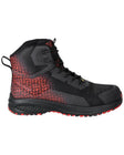 Veiligheidsschoenen hoog F1503 - Zwart/signaalrood (09202)