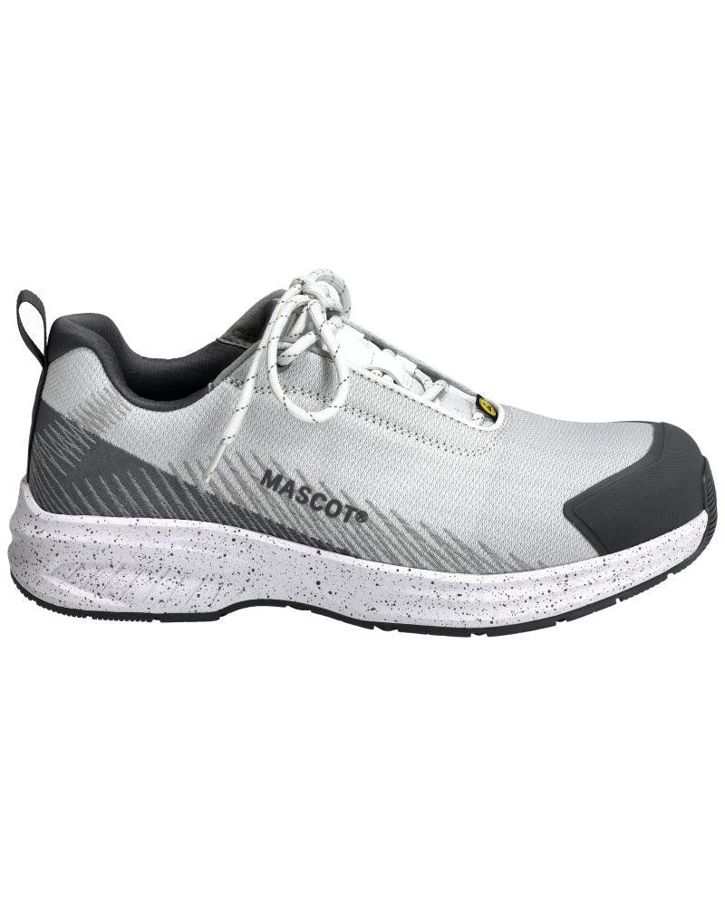 Veiligheidsschoenen laag F1600 - 0689 - wit/steengrijs