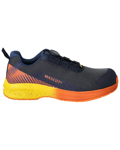 Veiligheidsschoenen laag F1601 - 01098 - donkermarine/helder oranje