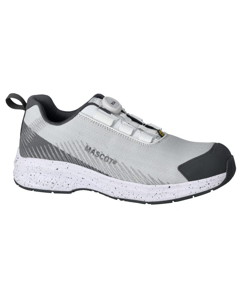 Veiligheidsschoenen laag F1601 - 0689 - wit/steengrijs