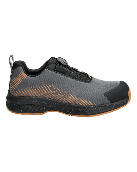 Veiligheidsschoenen laag F1601 - 8954 - steengrijs/notenbruin