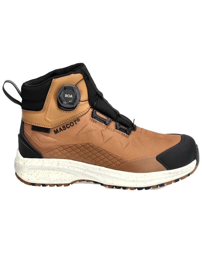 Hoge veiligheidsschoenen F1602 - 54 - notenbruin