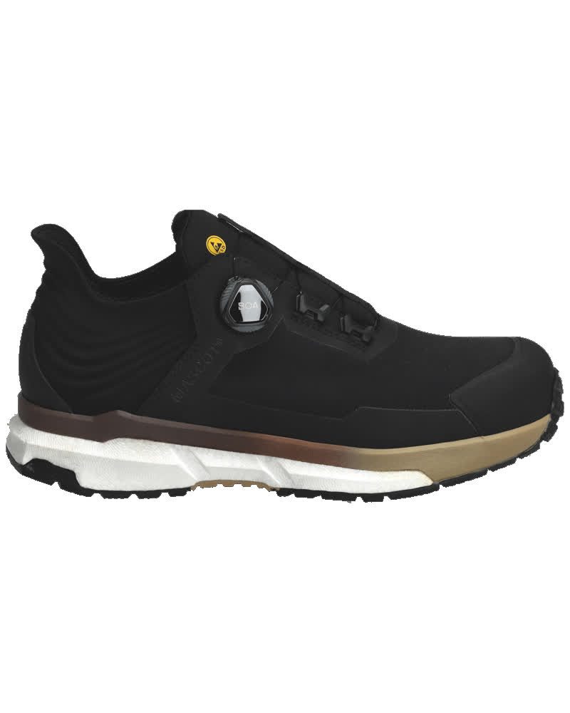Veiligheidsschoenen laag F1680 - 0956 - zwart/donkerzand