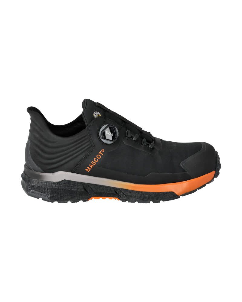 Veiligheidsschoenen laag F1680 - 0998 - zwart/helder oranje