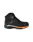 Hoge veiligheidsschoenen F1681 - 0998 - zwart/helder oranje
