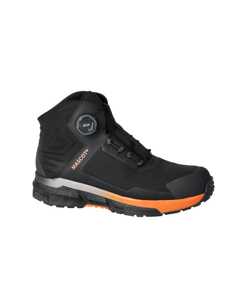 Hoge veiligheidsschoenen F1681 - 0998 - zwart/helder oranje