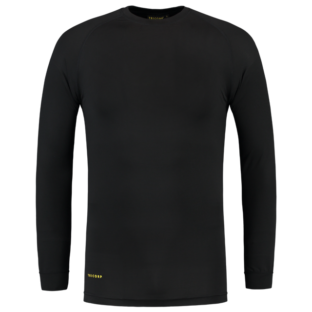 Tricorp Thermo Shirt 602002 Black Ondergoed en Sokken Black / XS,Black / S,Black / M,Black / L,Black / XL,Black / XXL,Black / 3XL
