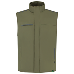 Tricorp Tech Shell Bodywarmer RE2050 402709 Dim Gray Bodywarmers Army / XS,Army / S,Army / M,Army / L,Army / XL,Army / XXL,Army / 3XL