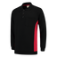 Tricorp Polosweater Bicolor Borstzak 302001 Black Sweaters BlackRed / XS,BlackRed / S,BlackRed / M,BlackRed / L,BlackRed / XL,BlackRed / XXL,BlackRed / 3XL