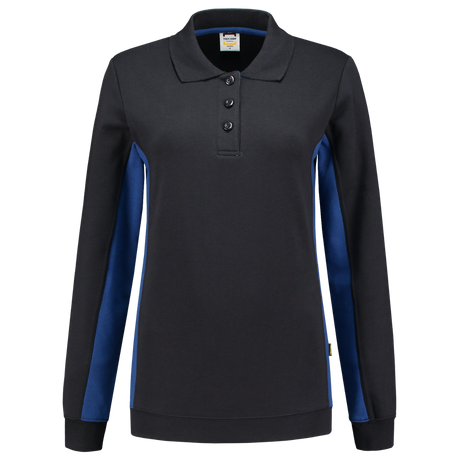 Tricorp Polosweater Bicolor Dames 302002 Dark Slate Gray Sweaters NavyRoyalblue / XS,NavyRoyalblue / S,NavyRoyalblue / M,NavyRoyalblue / L,NavyRoyalblue / XL,NavyRoyalblue / XXL,NavyRoyalblue / 3XL