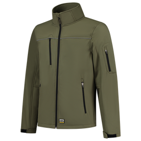 Tricorp Softshell Luxe 402006 Dark Olive Green Jassen Army / XS,Army / S,Army / M,Army / L,Army / XL,Army / XXL,Army / 3XL