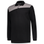 Tricorp Polosweater Bicolor Naden 302004 Black Sweaters BlackGrey / XS,BlackGrey / S,BlackGrey / M,BlackGrey / L,BlackGrey / XL,BlackGrey / XXL,BlackGrey / 3XL,BlackGrey / 4XL
