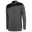 Tricorp Polosweater Bicolor Naden 302004 Dark Slate Gray Sweaters DarkgreyBlack / XS,DarkgreyBlack / S,DarkgreyBlack / M,DarkgreyBlack / L,DarkgreyBlack / XL,DarkgreyBlack / XXL,DarkgreyBlack / 3XL,DarkgreyBlack / 4XL