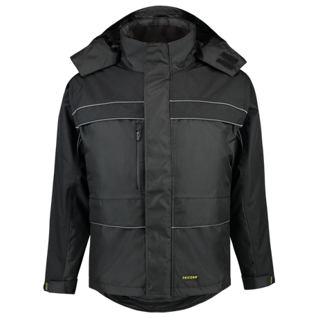 Tricorp Parka Cordura 402003 Dark Slate Gray Jassen Black / XS,Black / S,Black / M,Black / L,Black / XL,Black / XXL,Black / 3XL