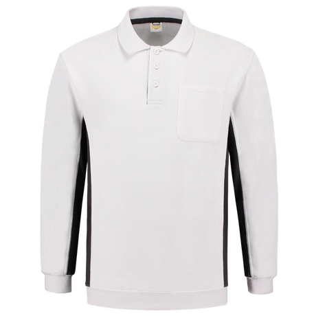 Tricorp Polosweater Bicolor 302001 Lavender Sweaters WhiteDarkgrey / XS,WhiteDarkgrey / S,WhiteDarkgrey / M,WhiteDarkgrey / L,WhiteDarkgrey / XL,WhiteDarkgrey / XXL,WhiteDarkgrey / 3XL