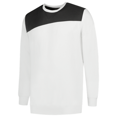 Tricorp Sweater Bicolor Naden 302004 Lavender Sweaters WhiteDarkgrey / XS,WhiteDarkgrey / S,WhiteDarkgrey / M,WhiteDarkgrey / L,WhiteDarkgrey / XL,WhiteDarkgrey / XXL,WhiteDarkgrey / 3XL