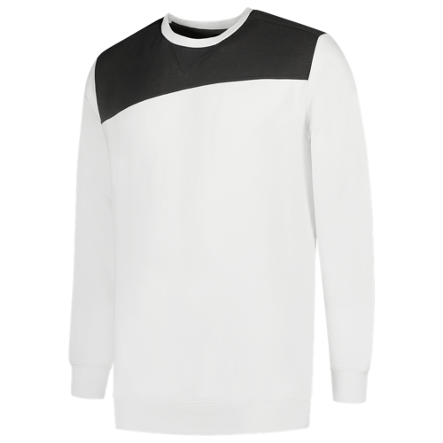 Tricorp Sweater Bicolor Naden 302004 Lavender Sweaters WhiteDarkgrey / XS,WhiteDarkgrey / S,WhiteDarkgrey / M,WhiteDarkgrey / L,WhiteDarkgrey / XL,WhiteDarkgrey / XXL,WhiteDarkgrey / 3XL